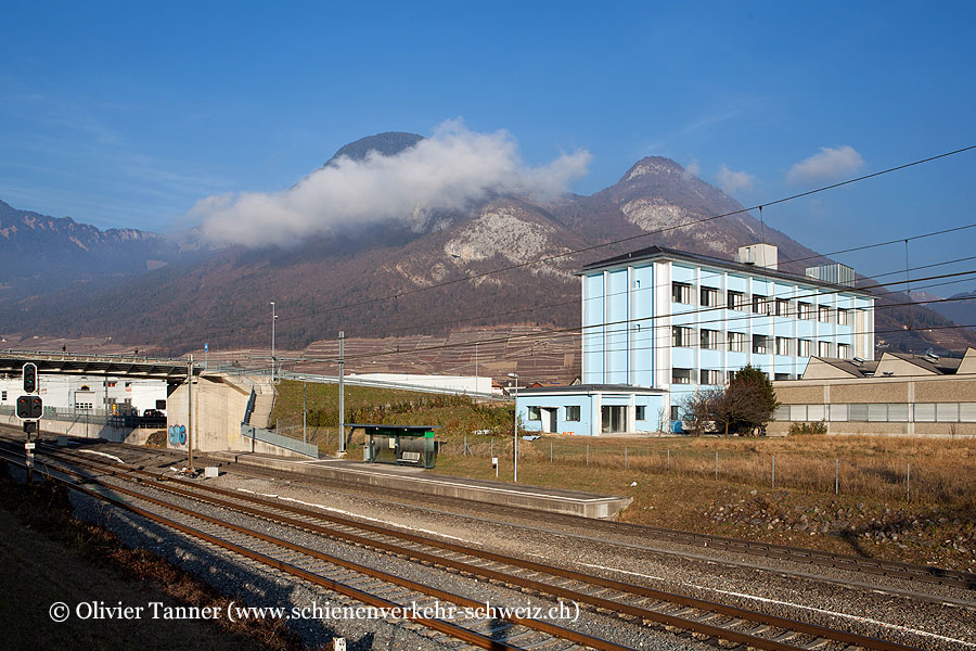 ehemaliger Bahnhof "Aigle-Hôpital"