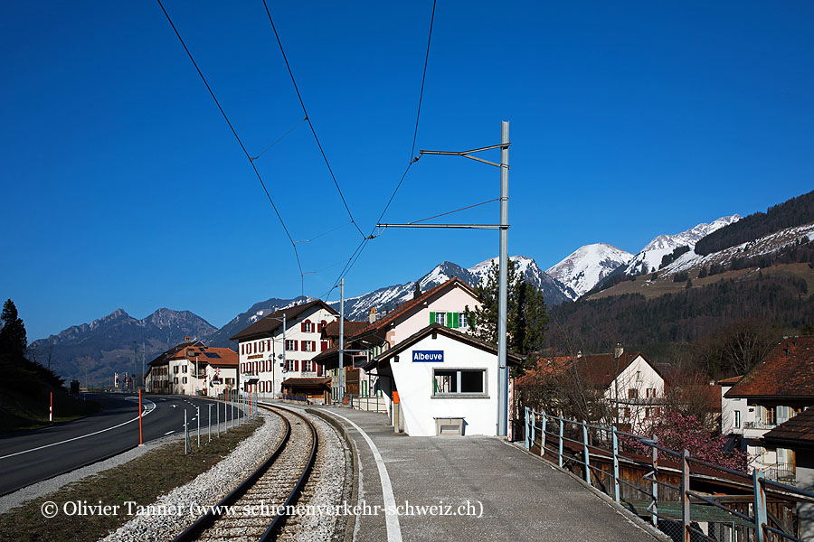 Bahnhof "Albeuve"