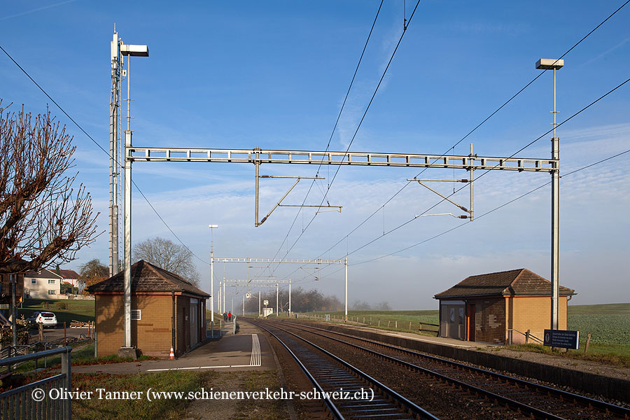 ehemaliger Bahnhof "Algetshausen-Henau"