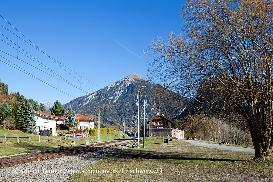 ehemaliger Bahnhof "Alvaneu"