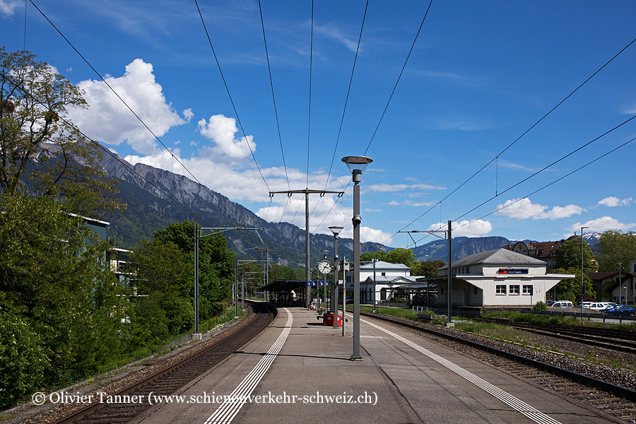 Bahnhof "Bad Ragaz"
