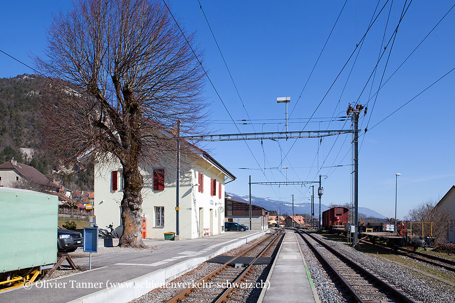 Bahnhof "Baulmes"