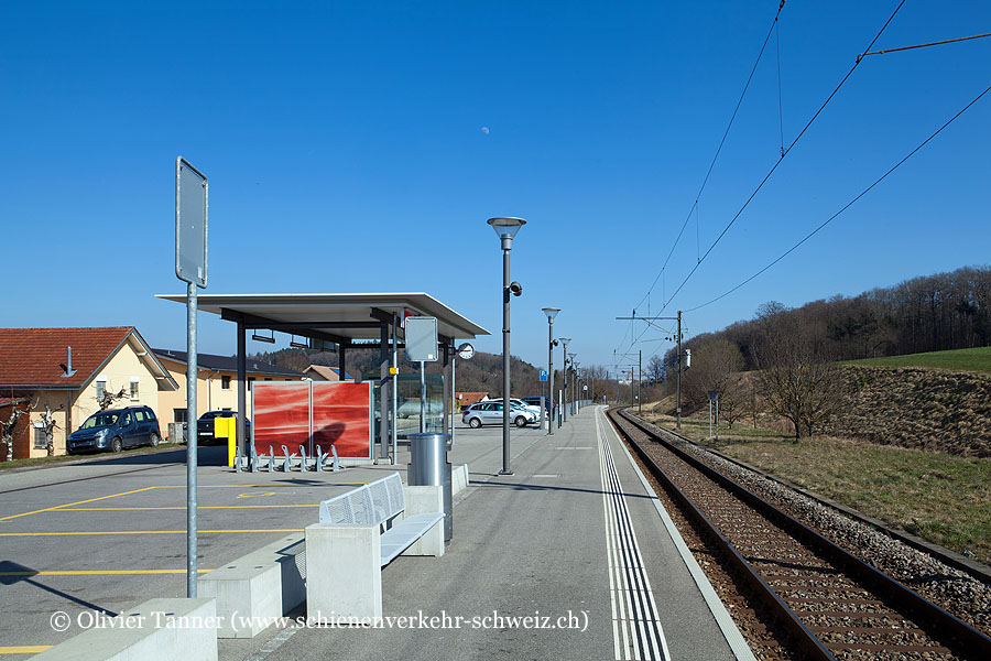 Bahnhof "Belfaux CFF"