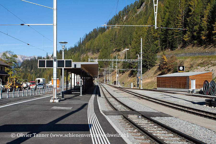 Bahnhof "Bergün Bravuogn"