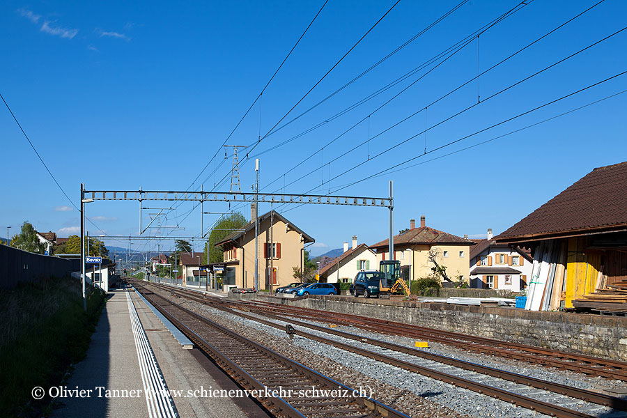 Bahnhof "Bevaix"