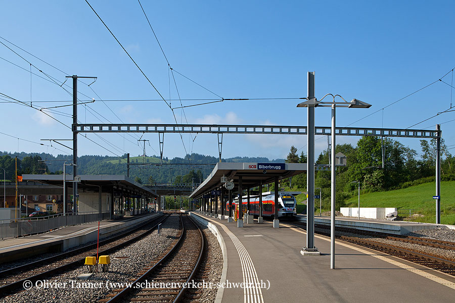 Bahnhof "Biberbrugg"