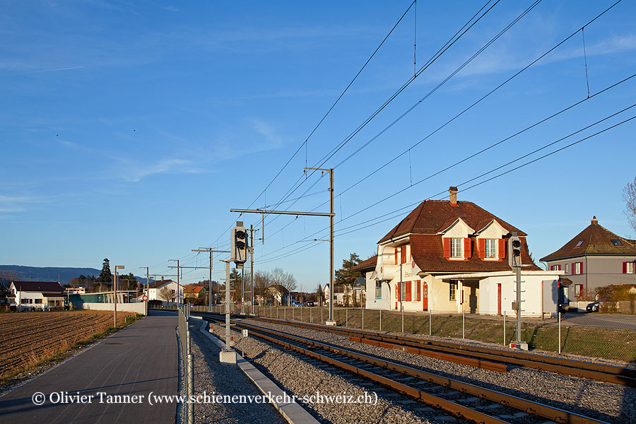 Bahnhof "Biberist RBS"