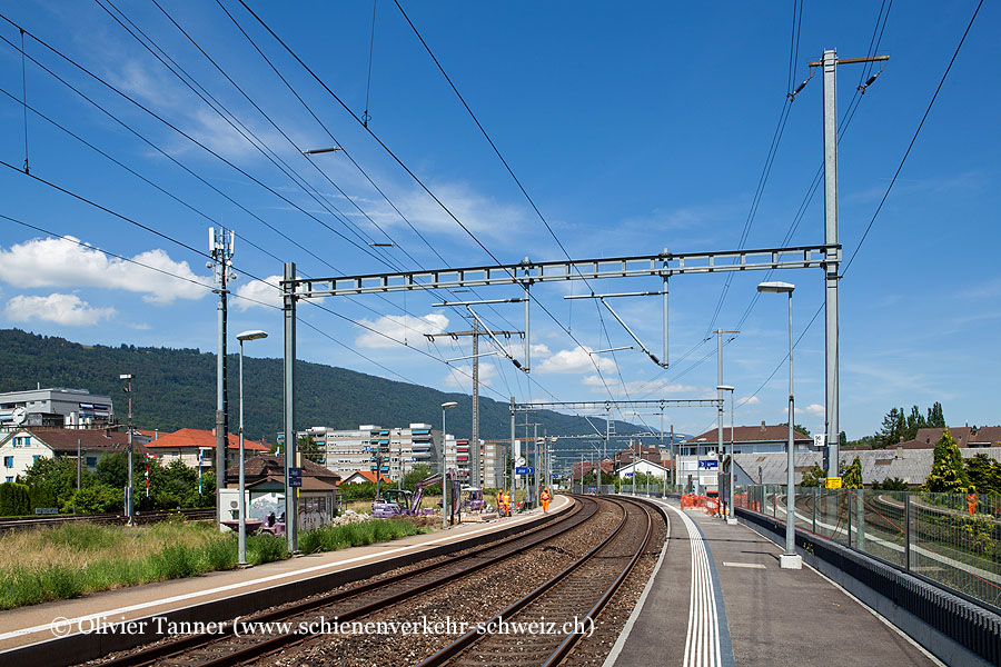 Bahnhof "Biel Mett"