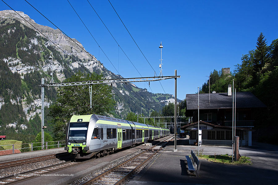 ehemaliger Bahnhof "Blausee-Mitholz"