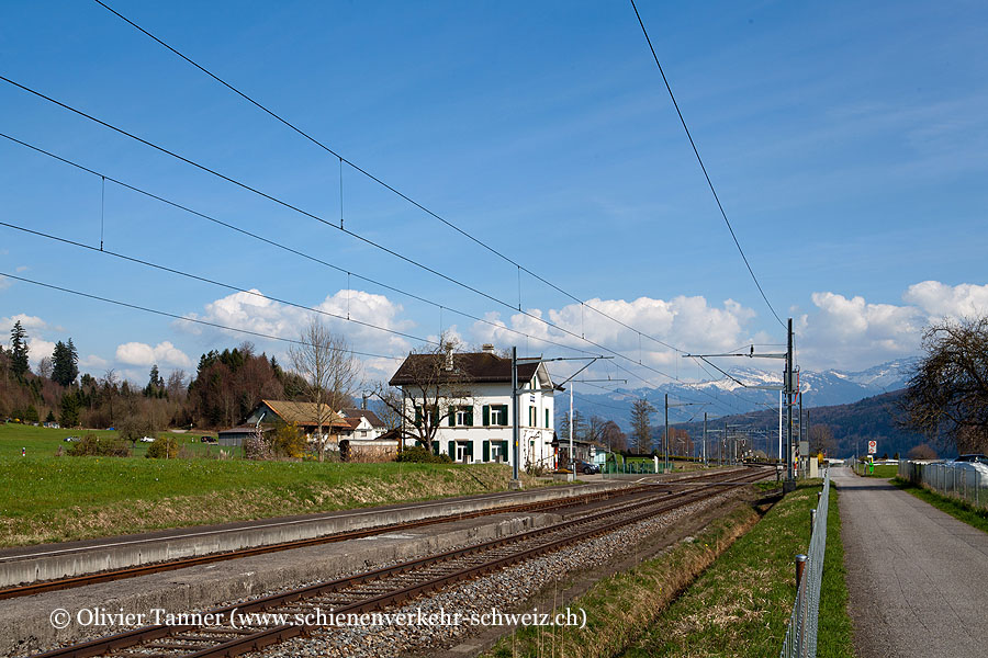 ehemaliger Bahnhof "Bollingen"