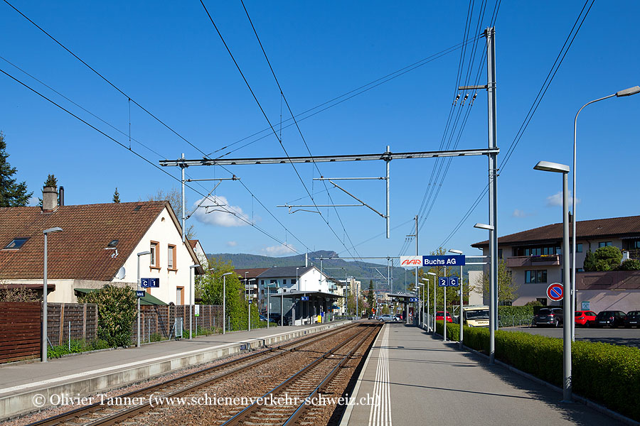 Bahnhof "Buchs AG"
