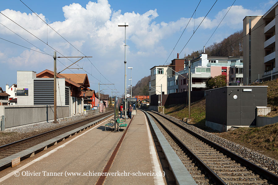 Bahnhof "Bäch"
