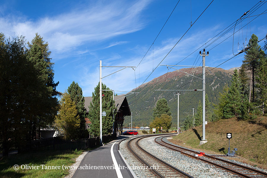 Bahnhof "Celerina Staz"