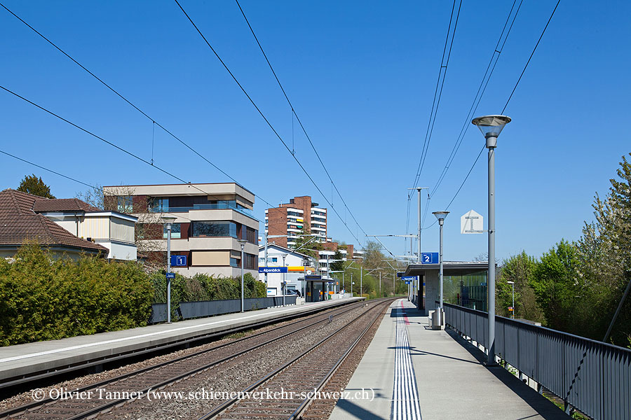 Bahnhof "Cham Alpenblick"