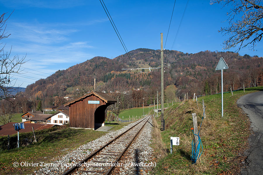 Bahnhof "Chaulin-Cornaux"