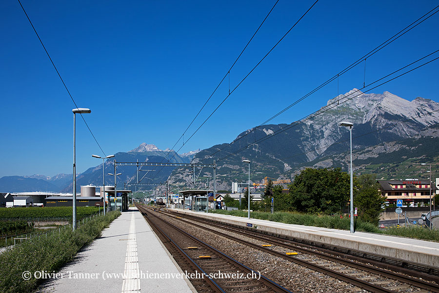 Bahnhof "Châteauneuf-Conthey"