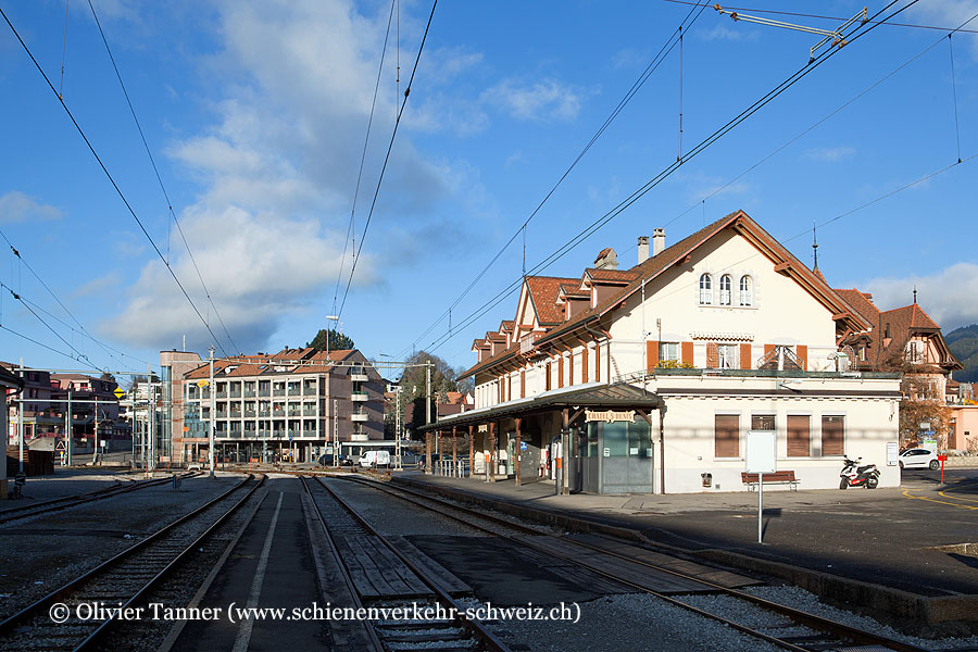 Bahnhof "Châtel-St-Denis"