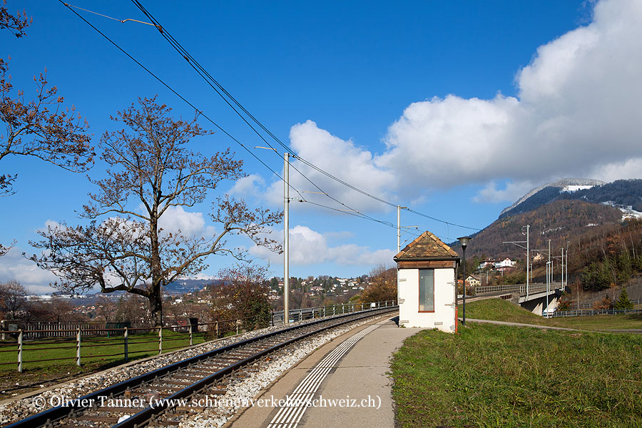 Bahnhof "Châtelard VD"