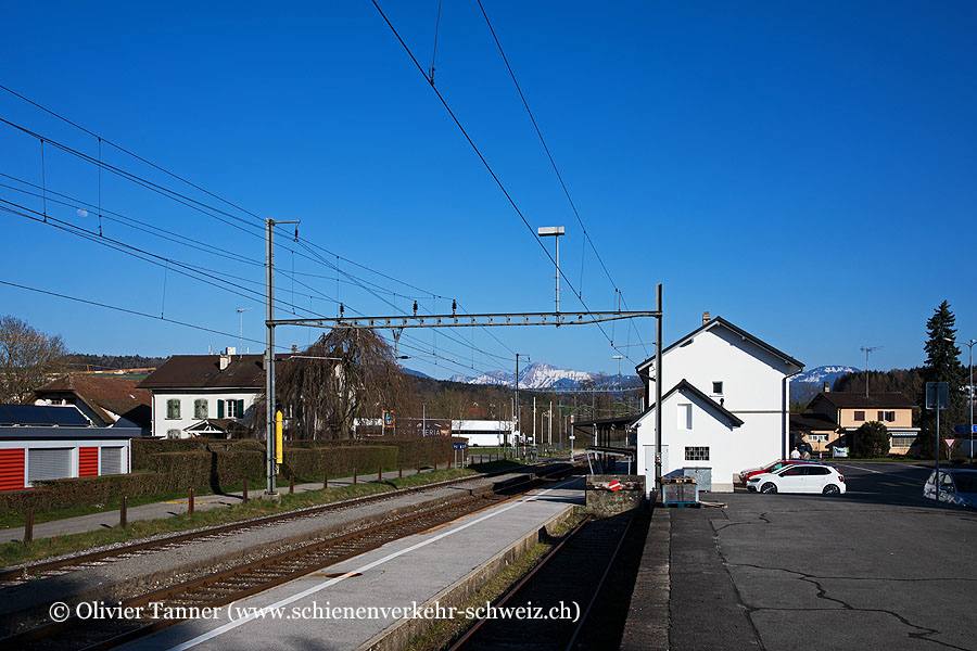 Bahnhof "Châtillens"