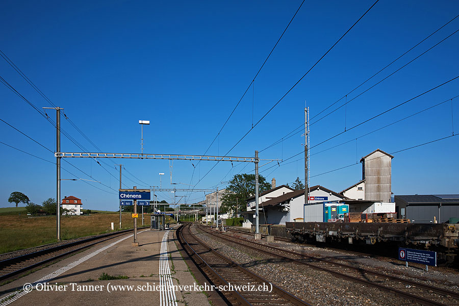 Bahnhof "Chénens"