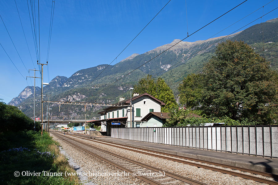 ehemaliger Bahnhof "Claro"