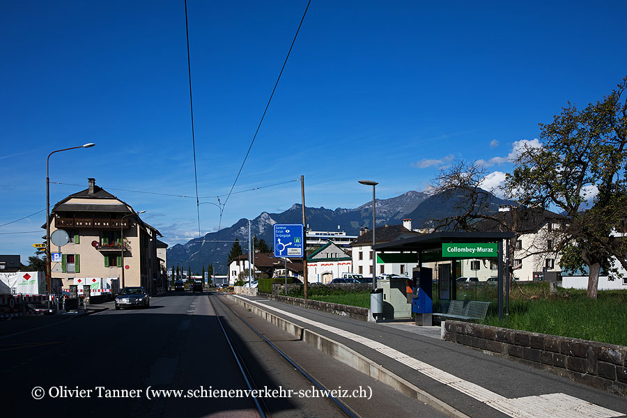 Bahnhof "Collombey-Muraz"