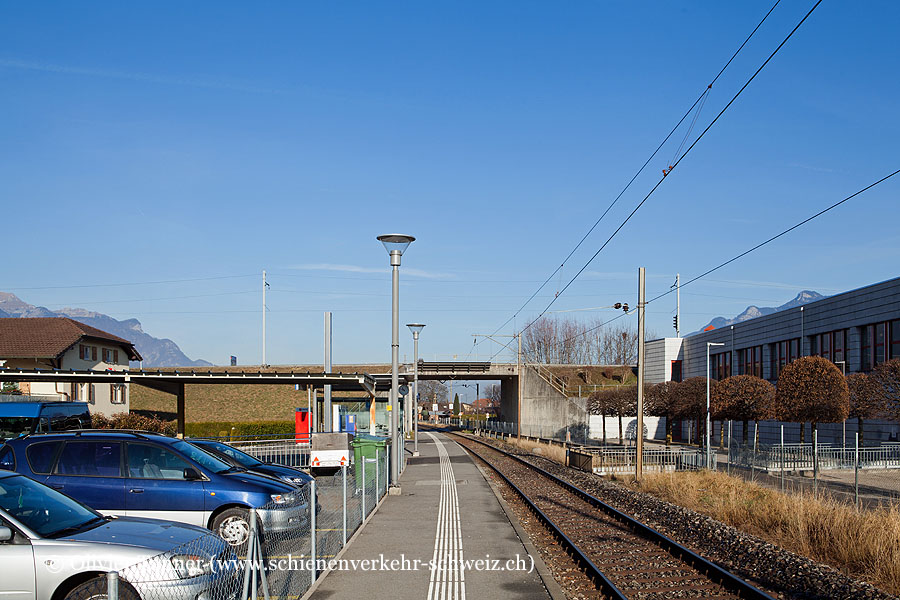 Bahnhof "Collombey"