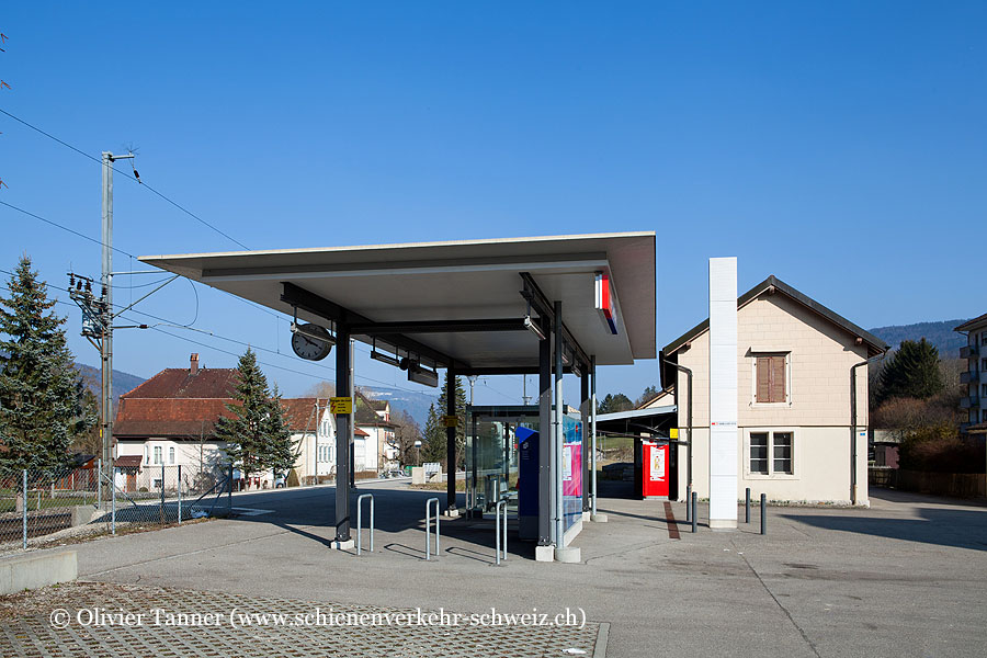 Bahnhof "Cortébert"