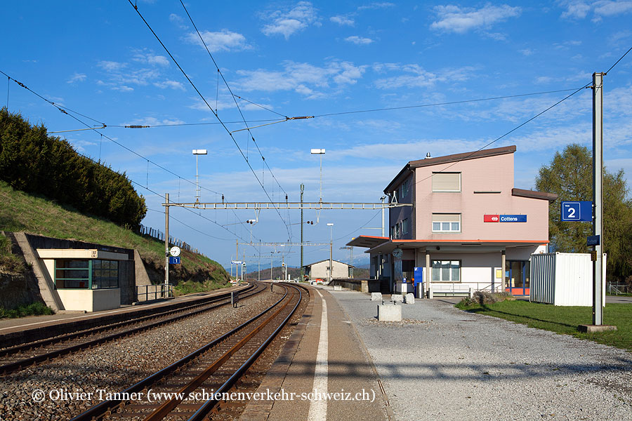 Bahnhof "Cottens"