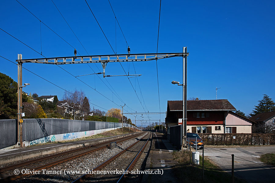 ehemaliger Bahnhof "Crans"