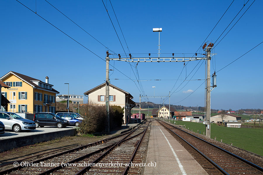 Bahnhof "Cressier FR"