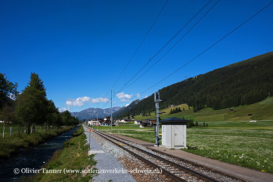 ehemaliger Bahnhof "Davos Islen"