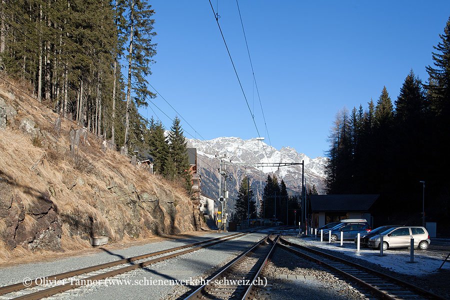 Bahnhof "Davos Laret"