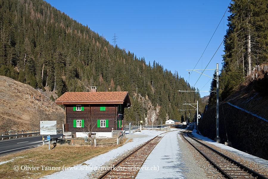 Bahnhof "Davos Monstein"