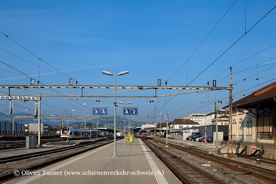 Bahnhof "Delémont"