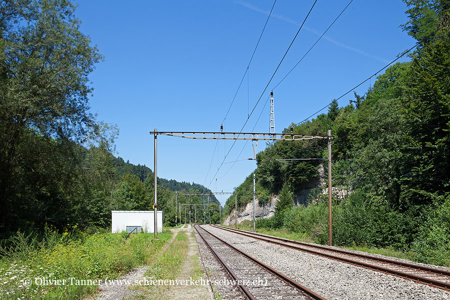 ehemaliger Bahnhof "Doppleschwand-Romoos"