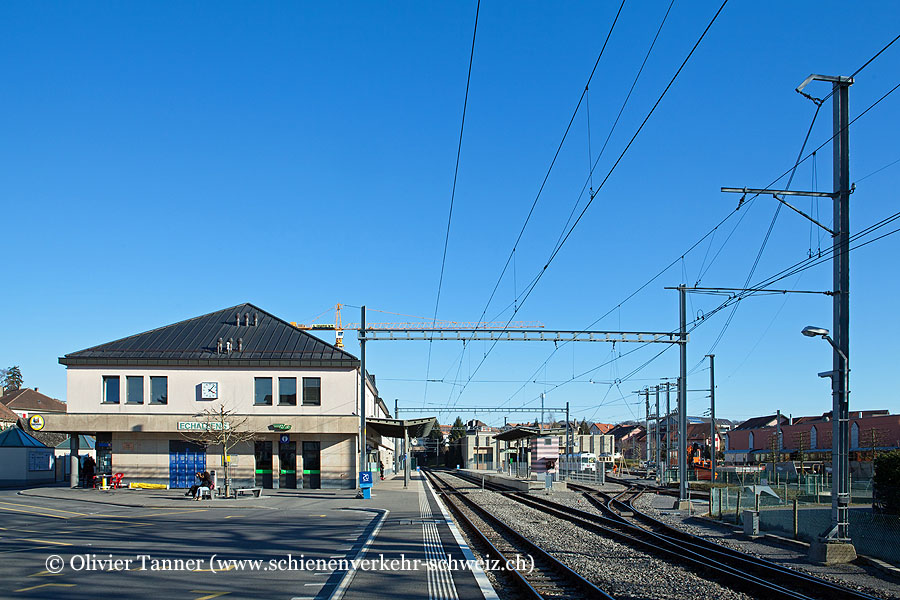 Bahnhof "Echallens"