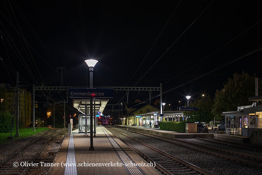 Bahnhof "Emmenbrücke"