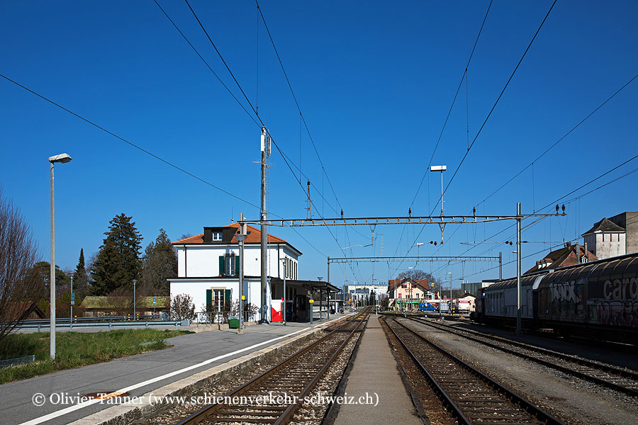 Bahnhof "Estavayer-le-Lac"