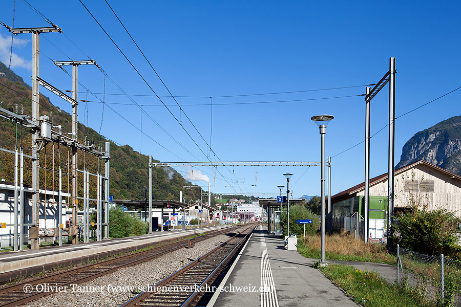 Bahnhof "Evionnaz"