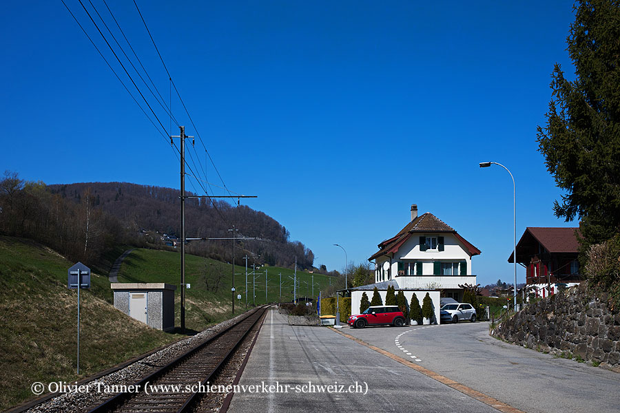 ehemaliger Bahnhof "Faulensee"