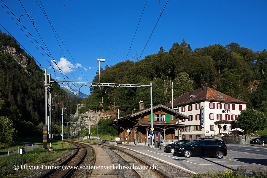 Bahnhof "Fideris"