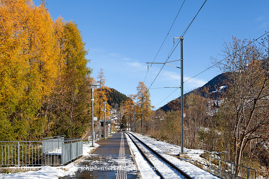 Bahnhof "Fiesch Sport- Feriencenter"
