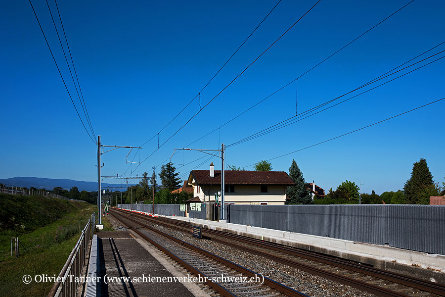 ehemaliger Bahnhof "Founex"