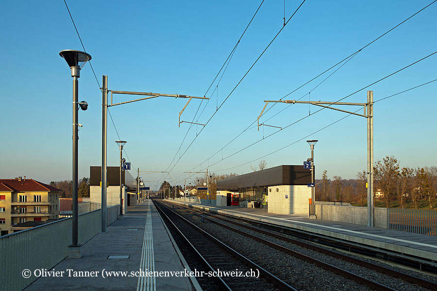 Bahnhof "Fribourg Freiburg Poya"