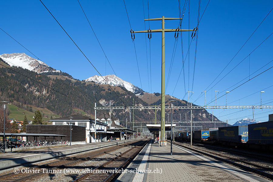 Bahnhof "Frutigen"
