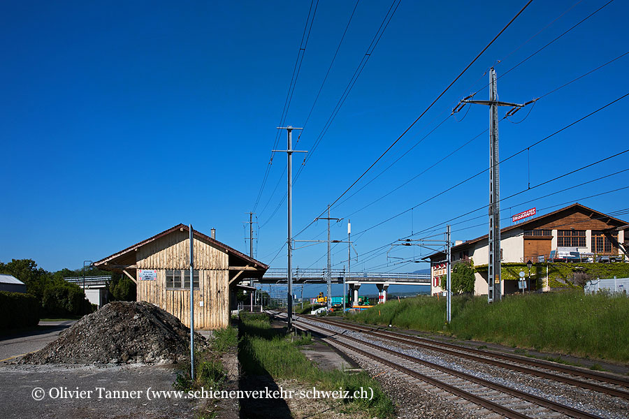 ehemaliger Bahnhof "Gilly-Bursinel"
