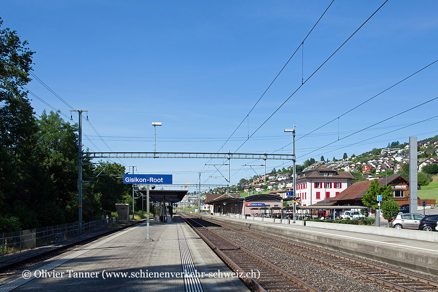 Bahnhof "Gisikon-Root"