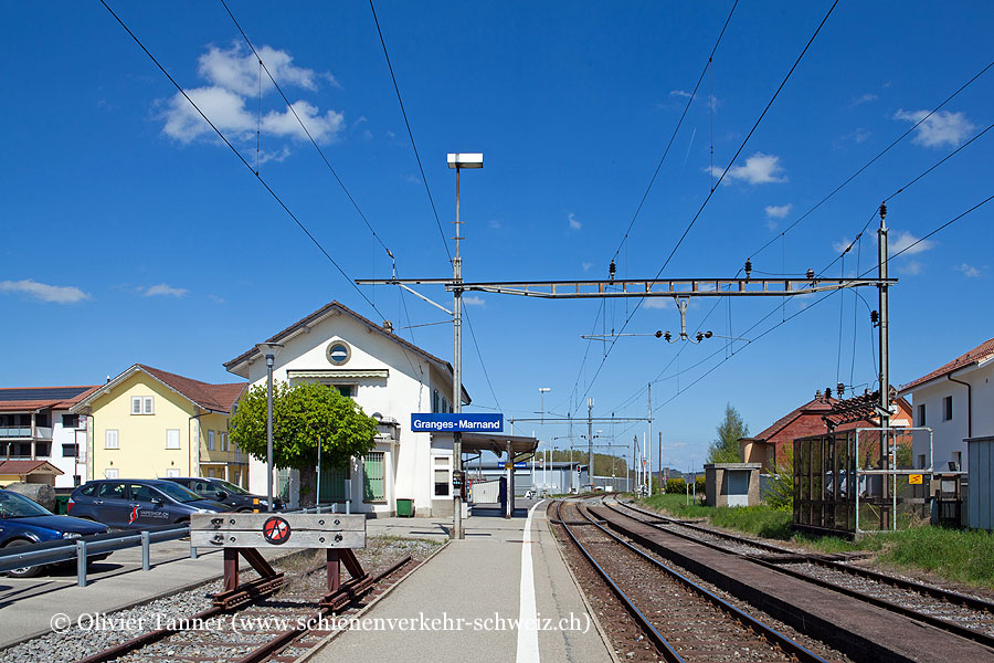 Bahnhof "Granges-Marnand"