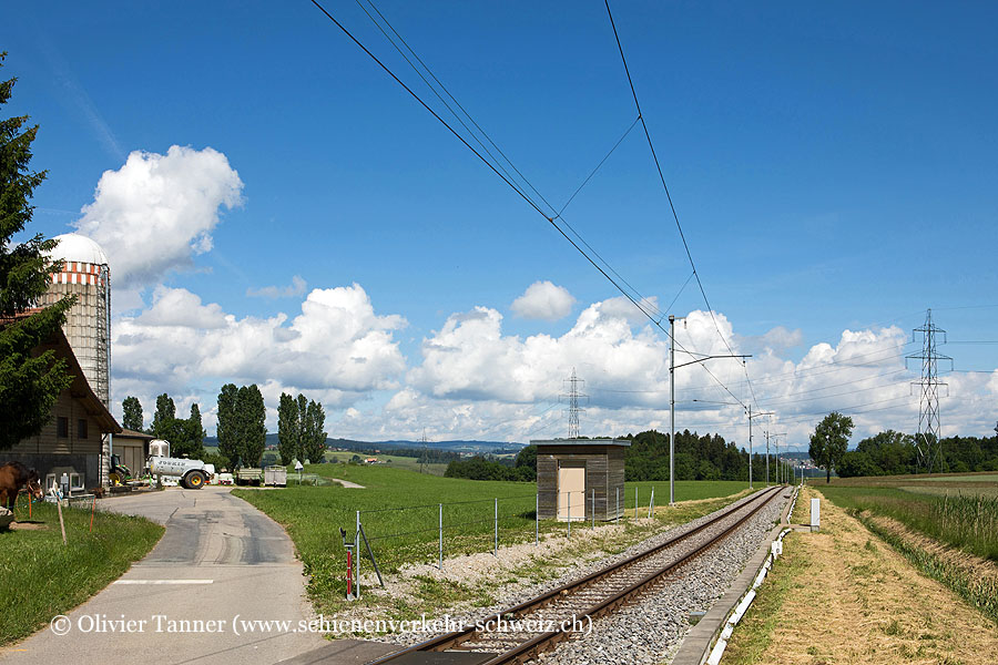 ehemaliger Bahnhof "Granges (Veveyse)"